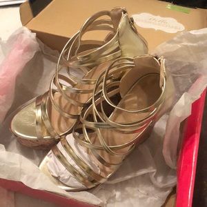 Charlotte Russe wedges size 8